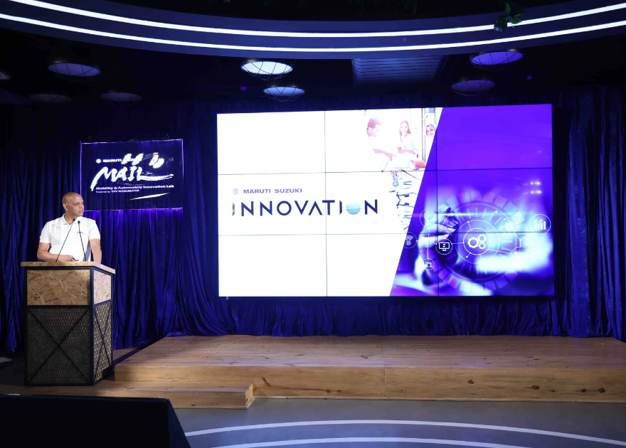 Winners of Cohort 7 Mr Aditya Agarwal Head Digital Enterprise- Maruti Suzuki Innovation