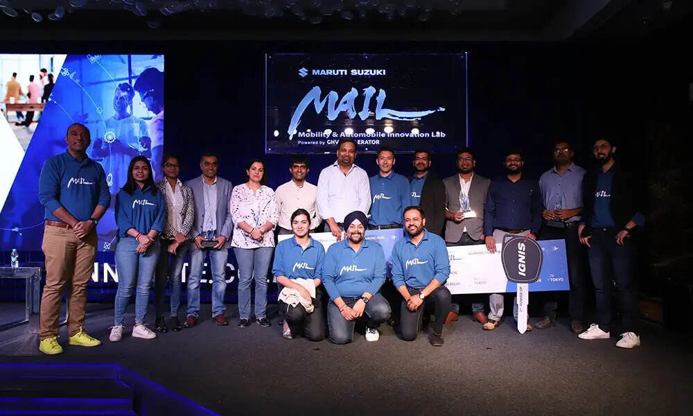 Cohort 2 startups with mail team 8 - Maruti Suzuki Innovation