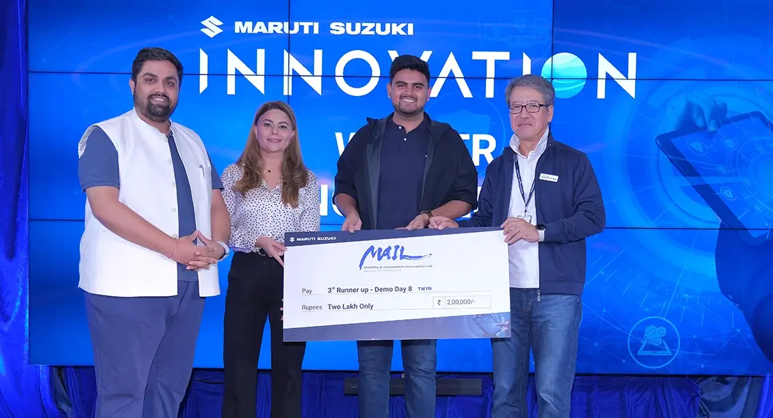 Mail C8 3rd Runner-up Twyn  - Maruti Suzuki Innovation