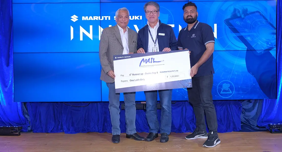 Mail C8 4th Runner-up Pushpak AI - Maruti Suzuki Innovation