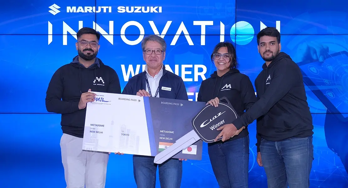 Mail C8 winner Metadome - Maruti Suzuki Innovation