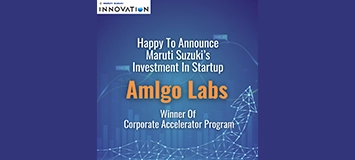 Maruti Suzuki in AMLGO Labs - Maruti Suzuki Innovation
